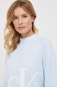Calvin Klein Jeans maglione in cotone blu J20J222631