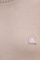 Bavlněný svetr Calvin Klein Jeans J20J222987 béžová