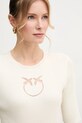 Шовковий светр Pinko бежевий 102017.A1KW