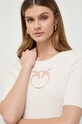 Pinko pulover de mătase bej 102017.A1KW