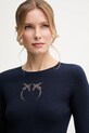 Pinko sweter jedwabny granatowy 102017.A1KW