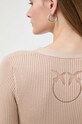 Pinko sweter jedwabny 102018.A1KW beżowy