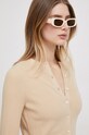 Odzież Calvin Klein Jeans kardigan J20J222629 beżowy