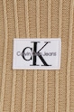 Calvin Klein Jeans sweter bawełniany J20J222632 beżowy