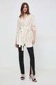 Kardigan Twinset 241TP3501 béžová SS24