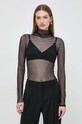 Longsleeve Patrizia Pepe μαύρο 8M1580.J014