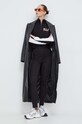 Karl Lagerfeld Jeans hosszú ujjú 240J1705 fekete SS24