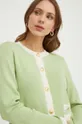 zöld Luisa Spagnoli gyapjú pulóver