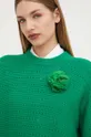 зелений Вовняний светр Custommade