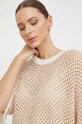 BA&SH sweter z domieszką wełny NATE beżowy 1E24NATE