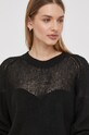 Πουλόβερ με προσθήκη μαλλιού Pepe Jeans FEMKE FEMKE μαύρο PL702093