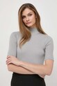 Max Mara Leisure pulover subtiri gri 2416361027600