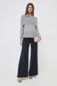 Max Mara Leisure maglione in lana grigio