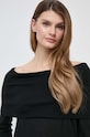 Max Mara Leisure sweter wełniany czarny 2416361037600