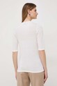 Max Mara Leisure t-shirt i kardigan wełniany 2416381027600 biały