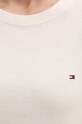 Βαμβακερό πουλόβερ Tommy Hilfiger WW0WW38724 μπεζ