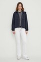 Tommy Hilfiger pulover de bumbac WW0WW38724 bleumarin AW24