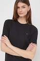 Tommy Hilfiger sweter bawełniany czarny WW0WW38724