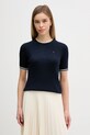 Tommy Hilfiger sweter bawełniany granatowy WW0WW41787