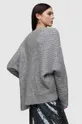 AllSaints gyapjú pulóver Selena szürke