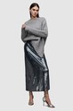 AllSaints sweter wełniany Selena WK202V szary