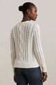 Lauren Ralph Lauren pulover de bumbac 200933121 alb SS24