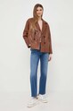 Weekend Max Mara sweter wełniany 2415361041600 beżowy SS24