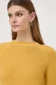 sárga Weekend Max Mara pamut pulóver