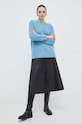 Weekend Max Mara pulover din amestec de lână 2415361091600 albastru SS24