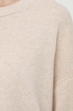 Weekend Max Mara sweter wełniany 2415361161600 beżowy