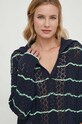 Bavlnený sveter Pepe Jeans GEMMA tmavomodrá PL702137