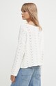 Odzież Pepe Jeans sweter bawełniany GIANNINA PL702143 biały