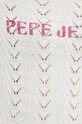 Pepe Jeans sweter bawełniany GIANNINA PL702143 biały