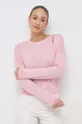 Вовняний светр Liu Jo рожевий