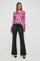 Liu Jo sweter WA4089.MA24O różowy SS24