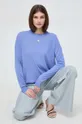 Volnen pulover MAX&Co. modra
