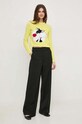 MAX&Co. cardigan din bumbac x CHUFY 2418361011200 galben SS24
