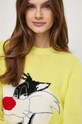 MAX&Co. cardigan din bumbac x CHUFY galben 2418361011200
