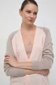 rosa Armani Exchange cardigan in lana