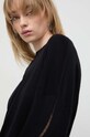 IRO pulover din amestec de casmir WP12MAE negru