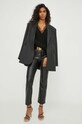 IRO pulover de lana WF12HABY negru SS25