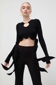Свитер Versace Jeans Couture чёрный 76HAFM01.CMN33