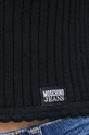 Bavlněný svetr Moschino Jeans 0913.3706 černá