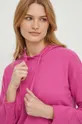 rózsaszín United Colors of Benetton gyapjúkeverék pulóver