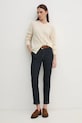 United Colors of Benetton cardigan din lana 1002D5485 bej AW25