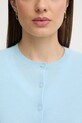 Вовняний кардиган United Colors of Benetton 1002D5485 блакитний