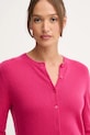 United Colors of Benetton kardigan wełniany różowy 1002D5485