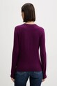 Vlněný kardigan United Colors of Benetton 1002D5485 fialová AW25