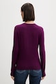 United Colors of Benetton cardigan din lana 1002D5485 violet AW25