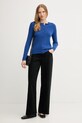 Vuneni kardigan United Colors of Benetton 1002D5485 plava AW25